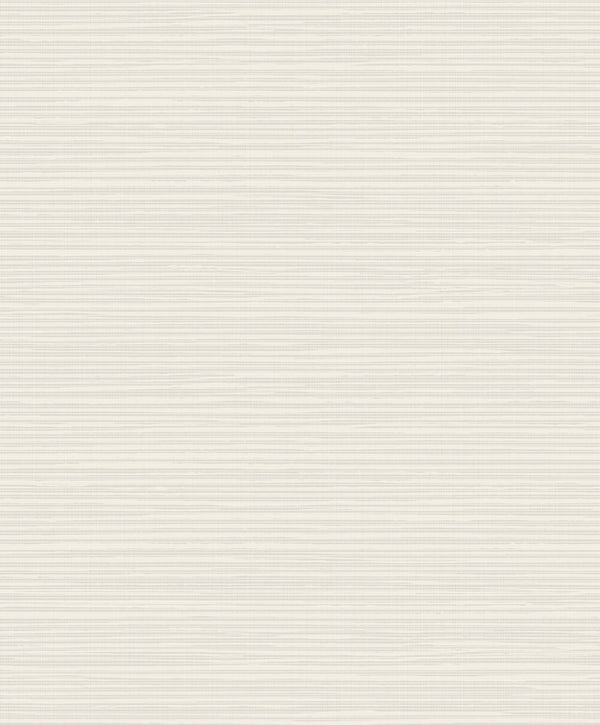 Horizontal Texture Transitional Faux - Silver and Ivory | Architectural Wallcoverings