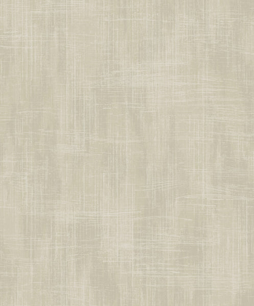 Malibu ZigZag Wash Wallpaper - Transitional Abstract - Taupe and Cream | Malibu Wallpaper