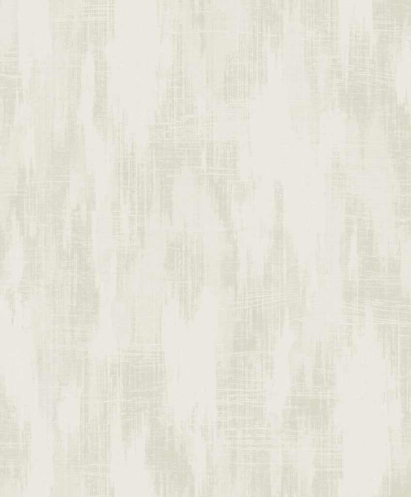 Malibu ZigZag Wash Wallpaper - Transitional Abstract - Pearl and Alabaster | Malibu Wallpaper
