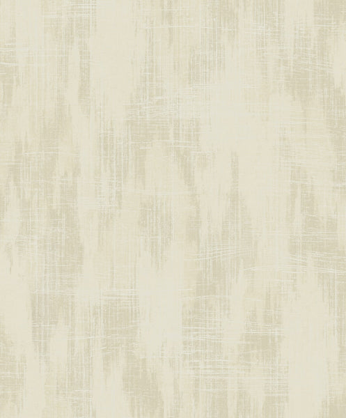 Malibu ZigZag Wash Wallpaper - Transitional Abstract - Ivory and Cream | Malibu Wallpaper