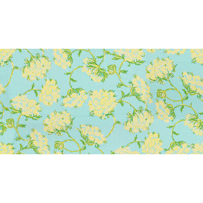 Samples and Purchasing available for Racy Lacey - Skye Blue Light Blue By Lee Jofa | Lilly Pulitzer |Botanical & Floral  Multipurpose Print at Designer Wallcoverings and Fabrics