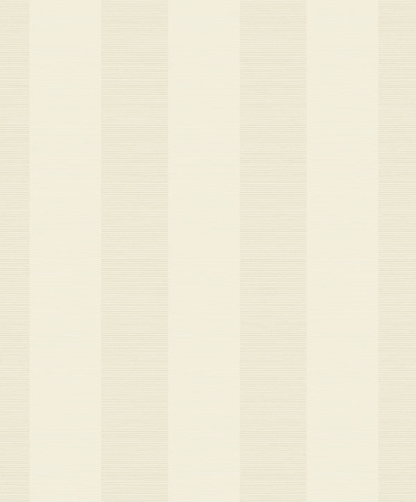 Stripe Transitional Stripe - Cream and Ivory | Architectural Wallcoverings