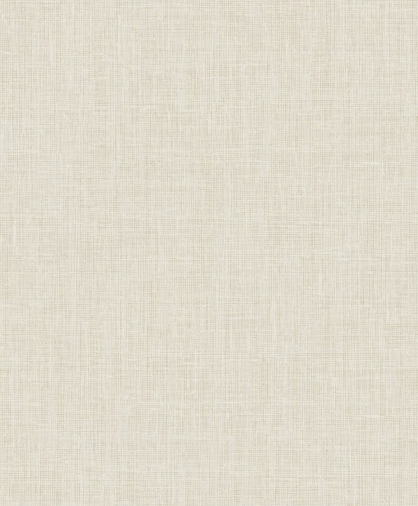 Elegant Burlap Transitional Linen - Tan and Silver | Architectural Wallcoverings