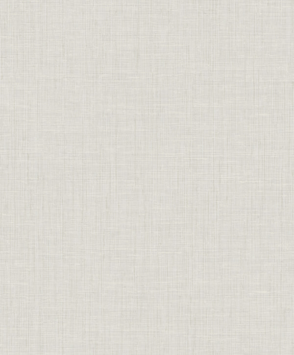 Elegant Burlap Transitional Linen - Silver and Beige | Architectural Wallcoverings