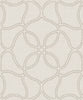 Malibu Geo Lattice Wallpaper - Transitional Geometric - Taupe and Cream | Malibu Wallpaper