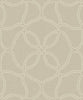 Malibu Geo Lattice Wallpaper - Transitional Geometric - Beige and Ivory | Malibu Wallpaper