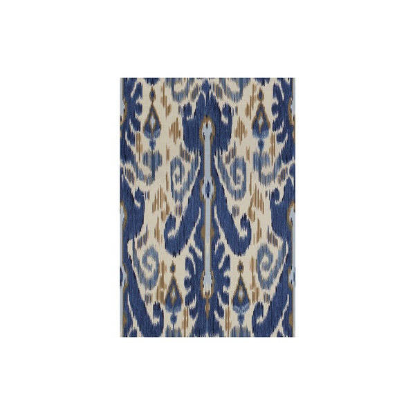 Pardah Print - Indigo Blue By Lee Jofa | The Malika Collection | Global Multipurpose Print