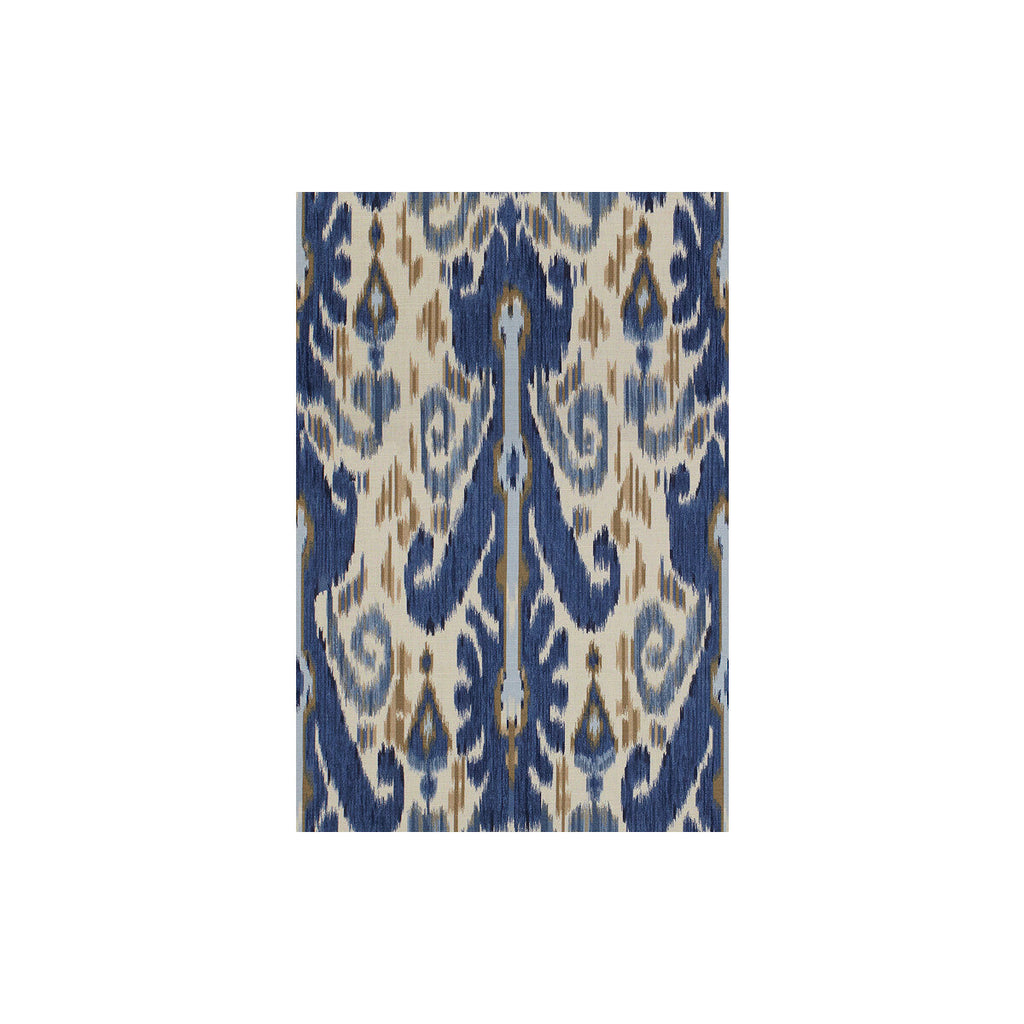 Samples and Purchasing available for Pardah Print - Indigo Blue By Lee Jofa | The Malika Collection | Global Multipurpose Print at Designer Wallcoverings and Fabrics
