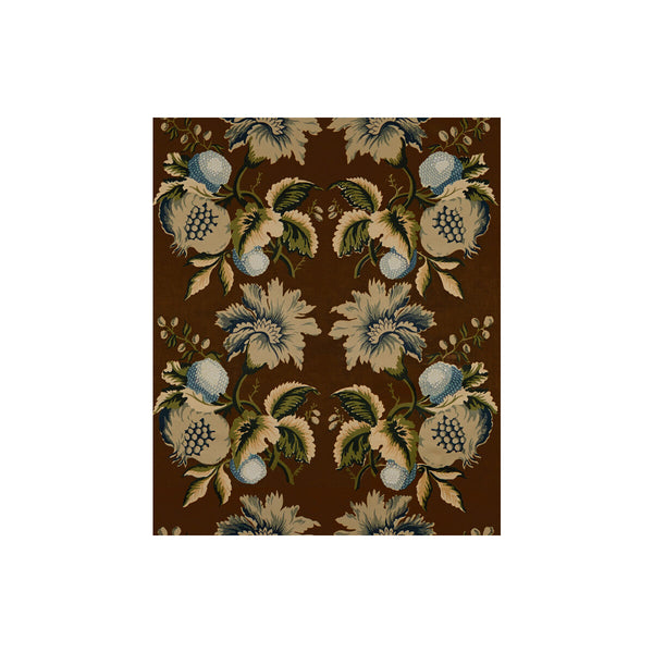 Jessup - Sepia/Indigo Brown By Lee Jofa | Oscar De La Renta Ii |Botanical & Floral  Multipurpose Print