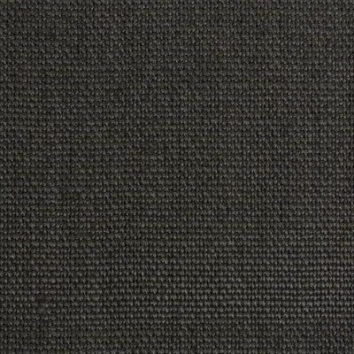 Samples and Purchasing available for Hampton Linen - Charcoal Black By Lee Jofa | Colour Complements Ii |Solid Texture Multipurpose  at Designer Wallcoverings and Fabrics