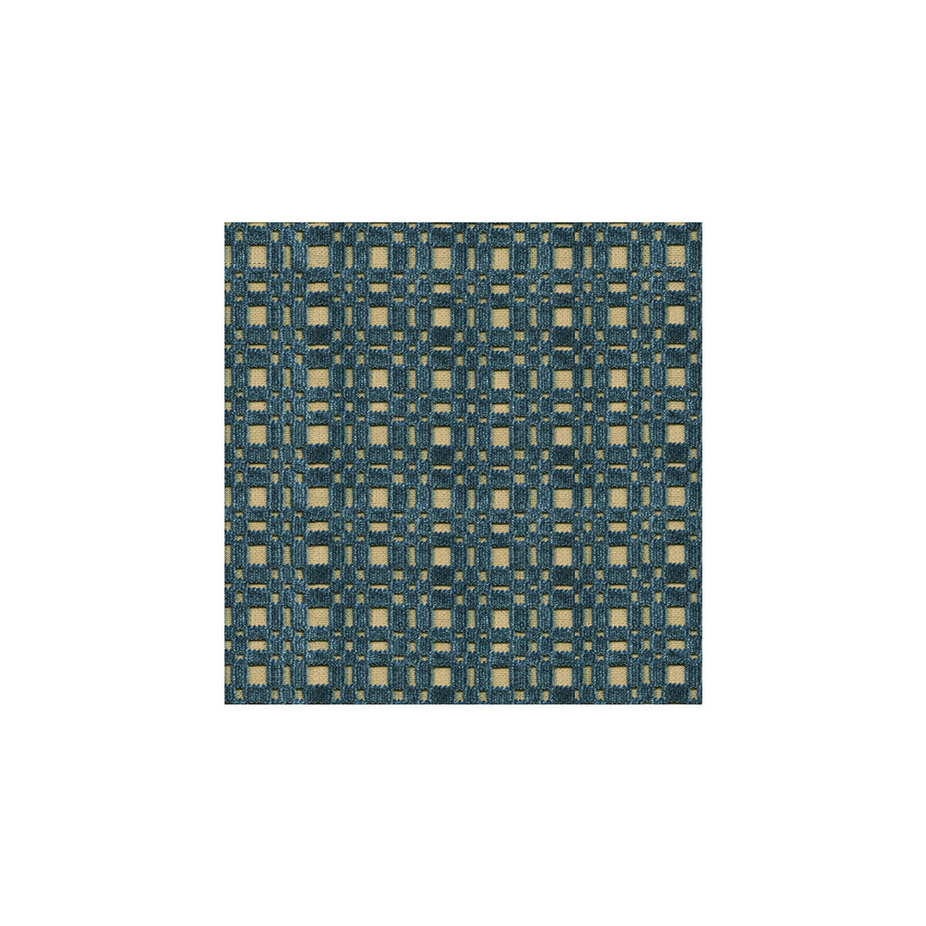 Samples and Purchasing available for Shoridge - Lapis Blue By Lee Jofa | Aerin | Small Scale Upholstery Velvet at Designer Wallcoverings and Fabrics