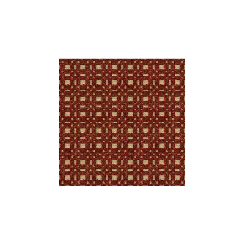Samples and Purchasing available for Shoridge - Cherry Burgundy/Red By Lee Jofa | Aerin | Small Scale Upholstery Velvet at Designer Wallcoverings and Fabrics