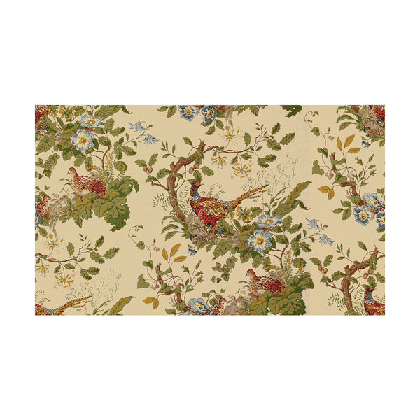 Lyndhurst - Cream Beige By Lee Jofa | Royal Oak Anniversary |Botanical & Floral Flora & Fauna Multipurpose Print