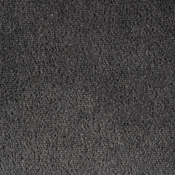 Bennett - Coal Black By Lee Jofa | James Huniford |Solid Texture Upholstery Mohair