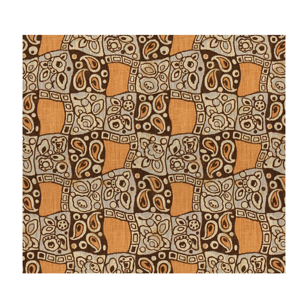 Samples and Purchasing available for Margaret - Whiskey/Brown Neutral By Lee Jofa | Bunny Williams | Global Multipurpose Print at Designer Wallcoverings and Fabrics