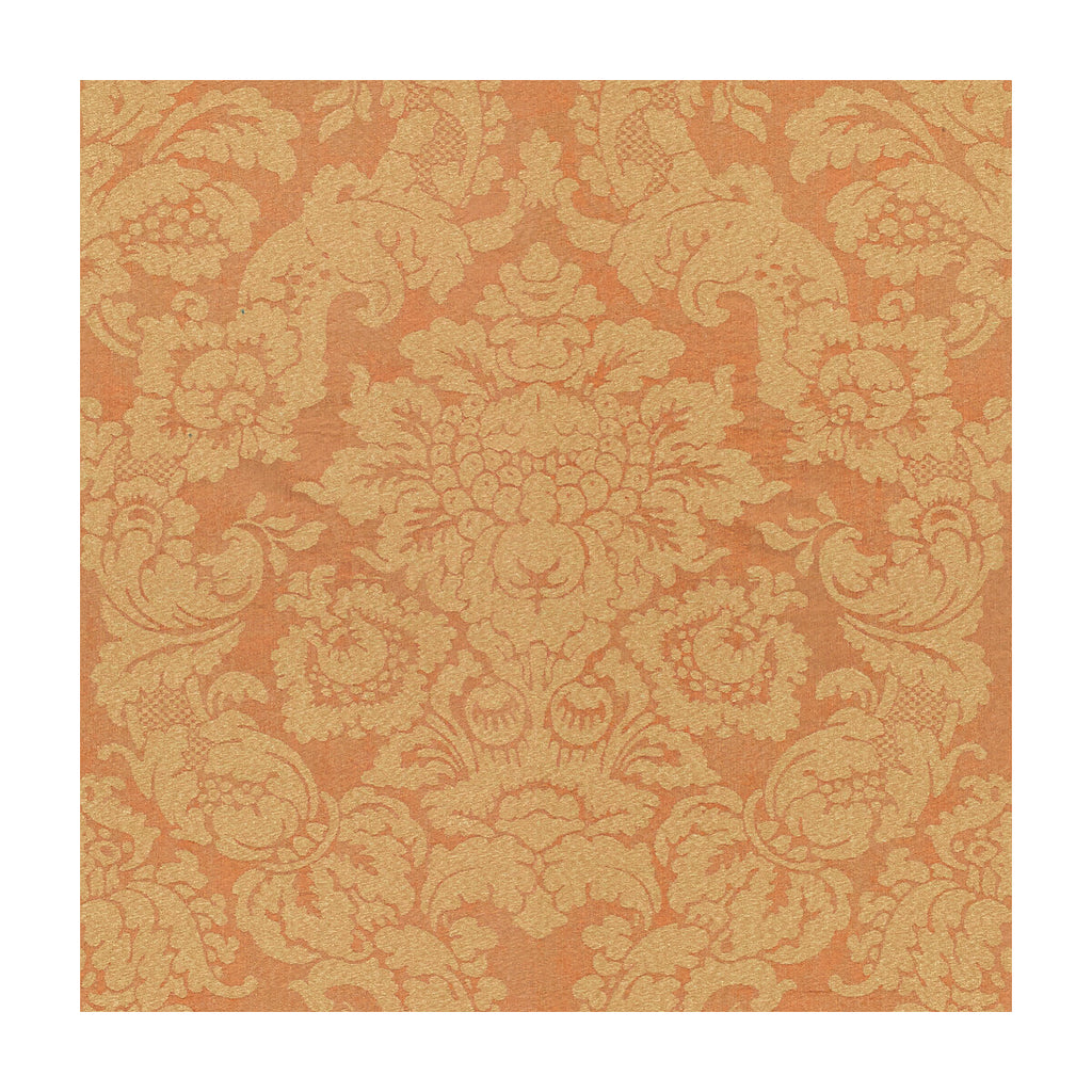 Samples and Purchasing available for Le Grenate - Coral Coral By Lee Jofa | Parish-Hadley |Damask  Multipurpose Jacquards at Designer Wallcoverings and Fabrics