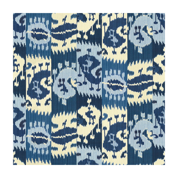 Harry Twill - Blue Blue By Lee Jofa | Parish-Hadley | Ikat/Southwest/Kilims Multipurpose Print
