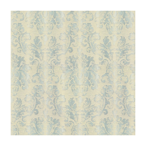 Wessex - Aqua Turquoise By Lee Jofa | Aerin Collection 2 | Damask Upholstery Jacquards