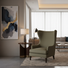 Aire Pebbled - Olive Grove Breathable Polyurethane Upholstered Chair | Architectural Fabrics