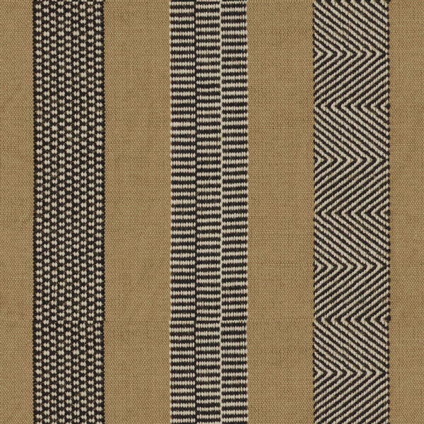 Berber - Camel/Onyx Camel By Lee Jofa | Oscar De La Renta Iii |Stripes Texture Upholstery