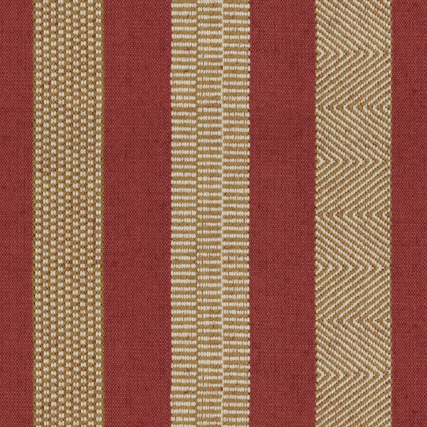 Berber - Rhubarb/Oro Red By Lee Jofa | Oscar De La Renta Iii |Stripes Texture Upholstery