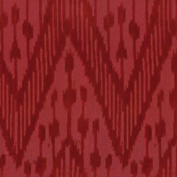 Caravan - Red Burgundy/Red By Lee Jofa | Oscar De La Renta Iii | Ikat/Southwest/Kilims Upholstery Velvet