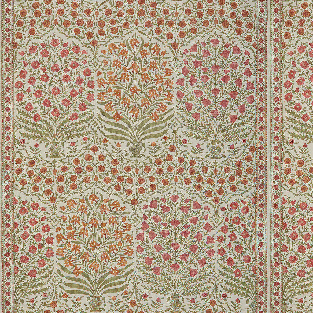 Samples and Purchasing available for Sameera - Spice/Berry Multi By Lee Jofa | Oscar De La Renta Iii |Botanical & Floral Global Multipurpose Print at Designer Wallcoverings and Fabrics