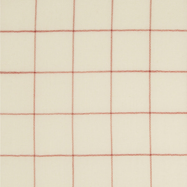 Mackay Sheer - Maple Red Ivory By Lee Jofa | Helmsdale Sheers |Plaid / Check  Drapery Sheer