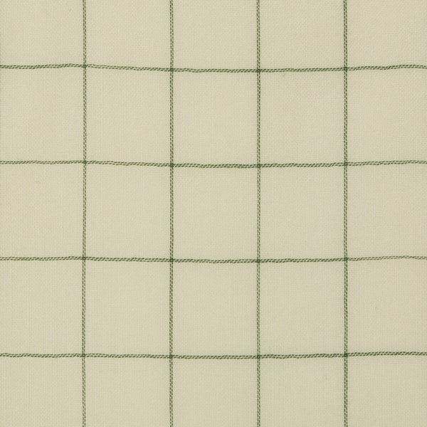 Mackay Sheer - Cedar Green Ivory By Lee Jofa | Helmsdale Sheers |Plaid / Check  Drapery Sheer
