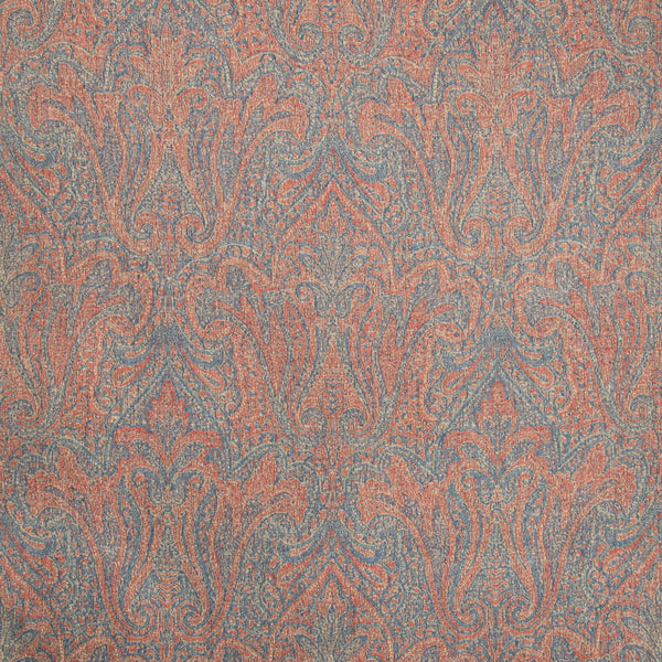 Toccoa Paisley - Ruby/Blue Multi By Lee Jofa | Lodge Ii Weaves And Embroideries | Paisley Upholstery