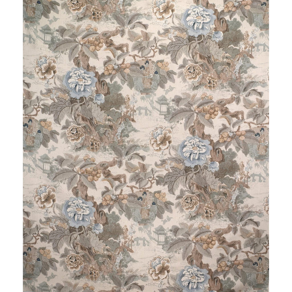 Horseshoe Bay - Sand/Multi Ivory By Brunschwig & Fils | Majorelle |Botanical & Floral Tropical Multipurpose Print