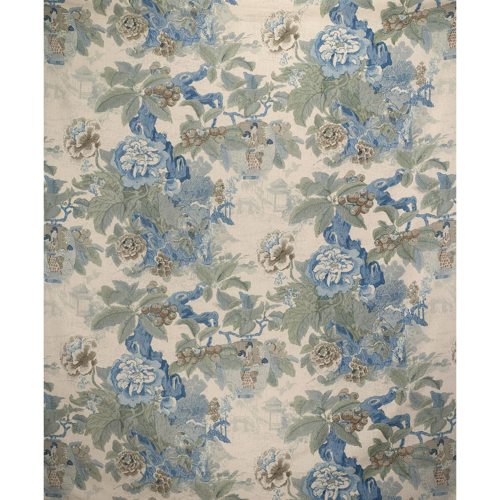 Samples and Purchasing available for Chinese Lantern Ii - Sky/Jade Multi By Lee Jofa |  |  Multipurpose Print at Designer Wallcoverings and Fabrics
