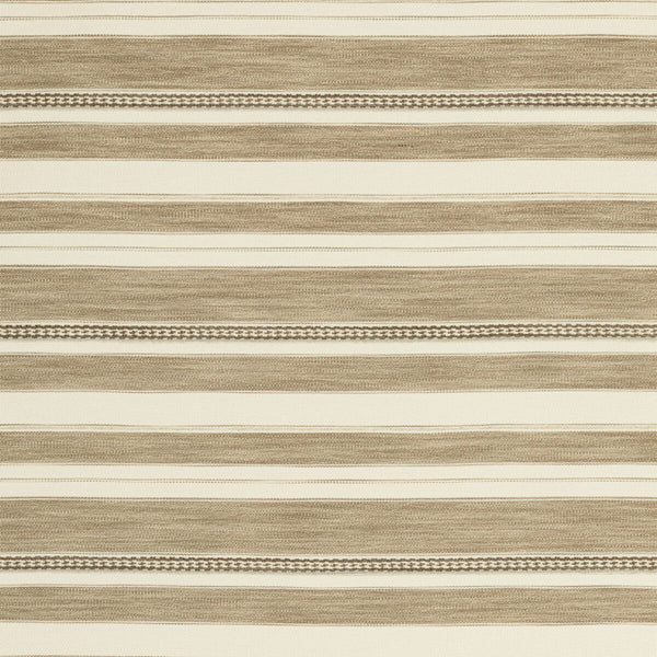 Entoto Stripe - Ivory/Flax Beige By Lee Jofa | Breckenridge |Global Stripes Upholstery