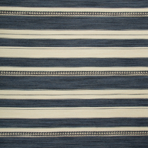 Entoto Stripe - Blue/Indigo Blue By Lee Jofa | Merkato |Global Stripes Upholstery
