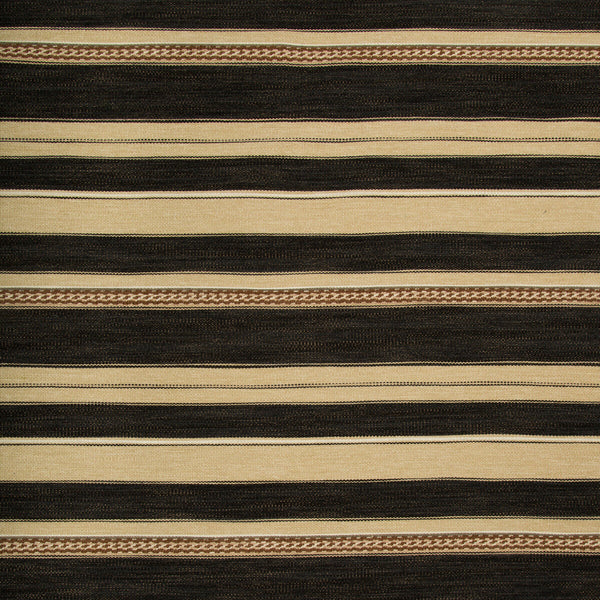 Entoto Stripe - Ebony/Cocoa Black By Lee Jofa | Merkato |Global Stripes Upholstery