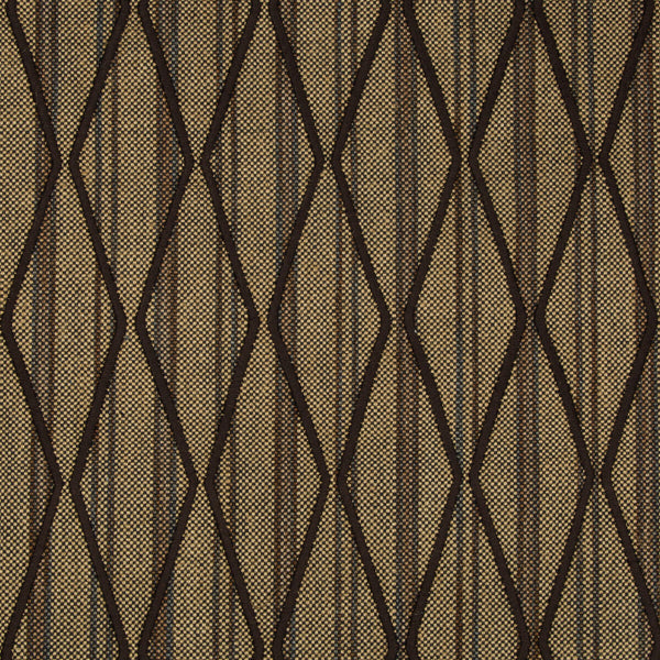 Omo Embroidery - Beige/Cocoa Brown By Lee Jofa | Merkato |Global Stripes Multipurpose Embroidery