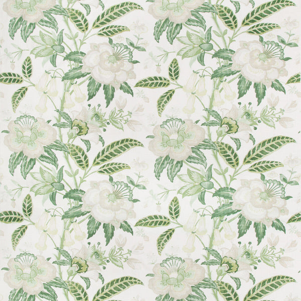 Davenport Print - Greenery Green By Lee Jofa | Westport |Botanical & Floral  Multipurpose Print