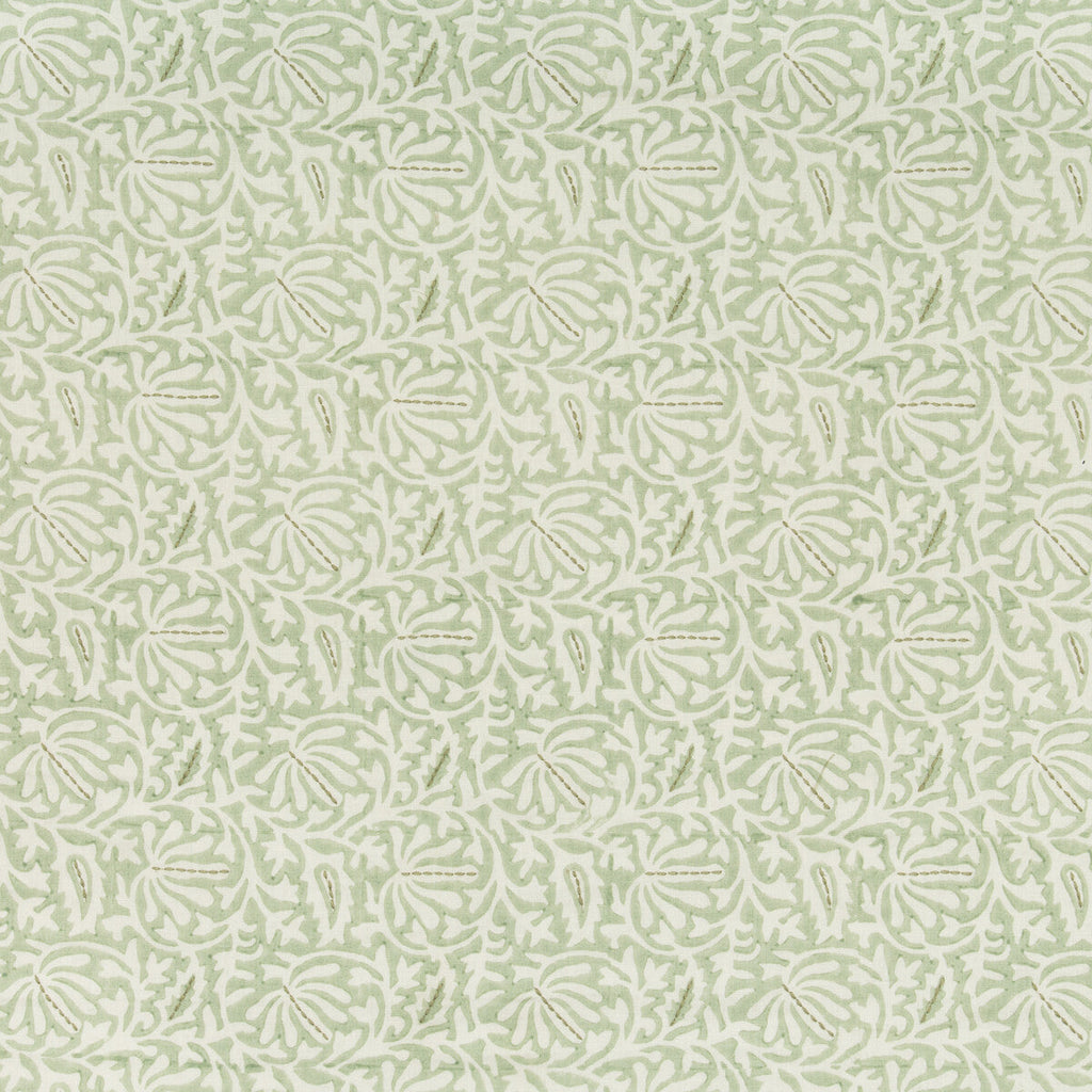 Samples and Purchasing available for Laine Print - Mist Green By Lee Jofa | Westport | Botanical & Floral Multipurpose Print at Designer Wallcoverings and Fabrics