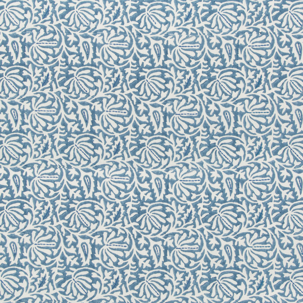Coppelia Moire - Bleu Dark Blue By Brunschwig & Fils | Madeleine Castaing | Damask Multipurpose Print