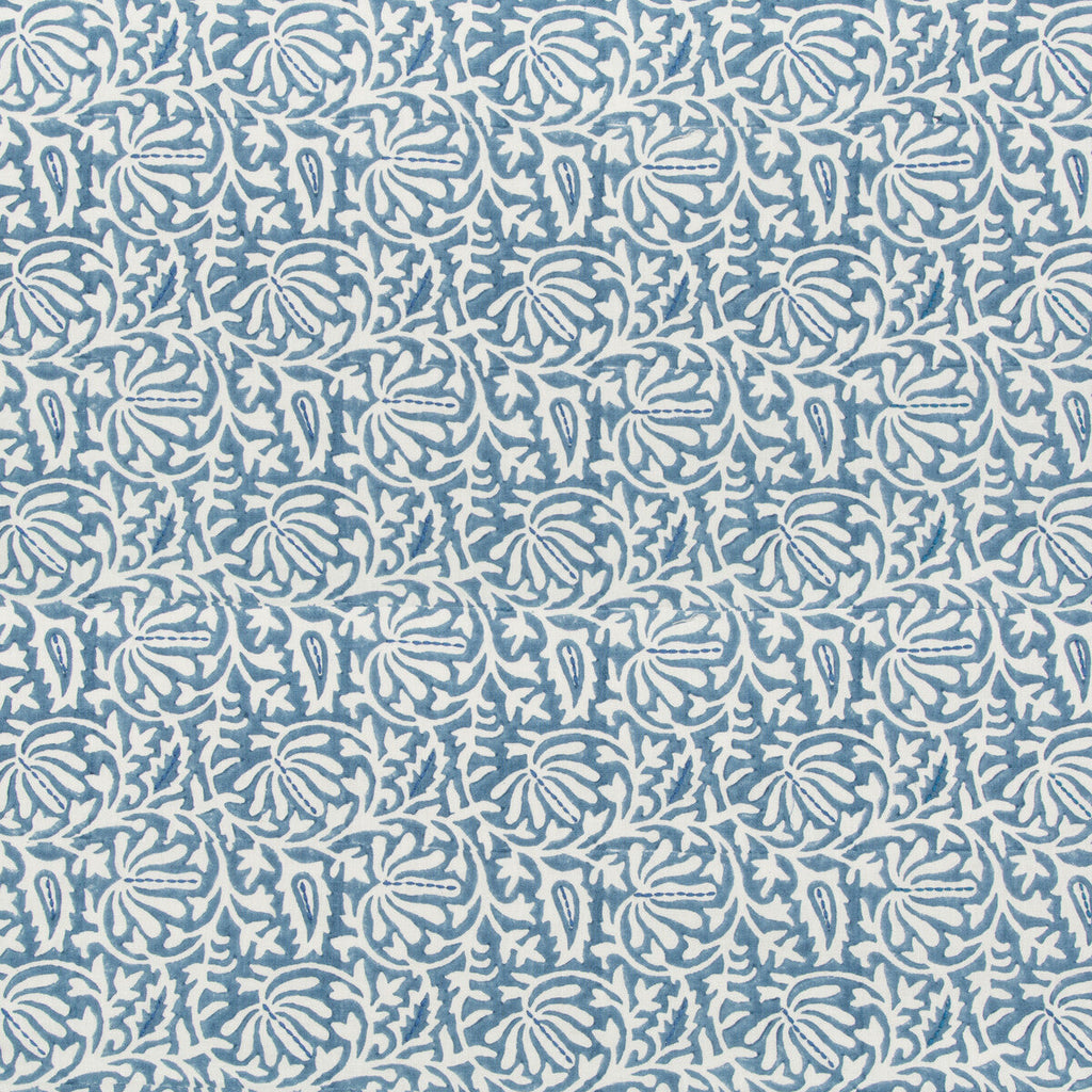 Samples and Purchasing available for Laine Print - Bluebell Blue By Lee Jofa | Westport | Botanical & Floral Multipurpose Print at Designer Wallcoverings and Fabrics