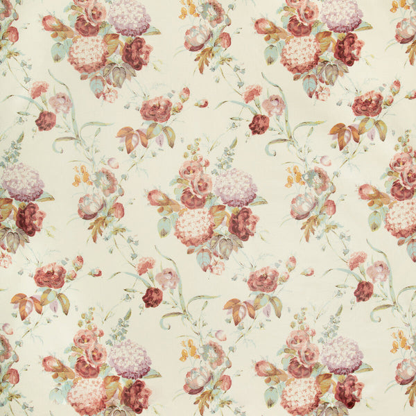Adelyn Handblock - Lilac Multi By Lee Jofa | Lj Showroom Only 2018 | Botanical & Floral Multipurpose Print