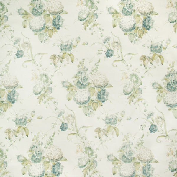 Adelyn Handblock - Celadon Multi By Lee Jofa | Lj Showroom Only 2018 | Botanical & Floral Multipurpose Print