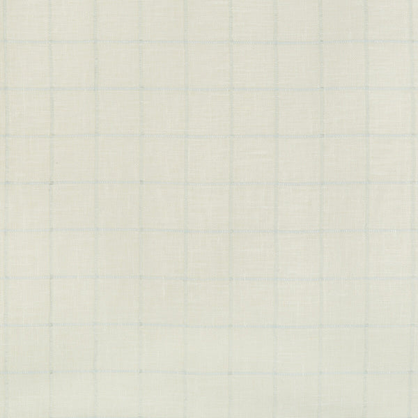 Coombes Sheer - Seamist Turquoise By Lee Jofa | Andover Sheers |Plaid / Check  Drapery Sheer