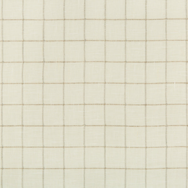 Coombes Sheer - Linen Beige By Lee Jofa | Andover Sheers |Plaid / Check  Drapery Sheer