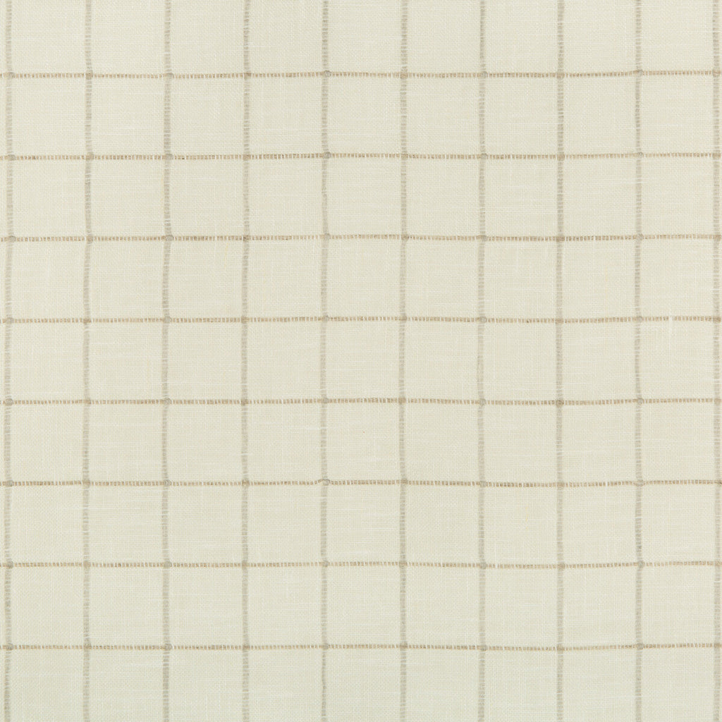 Samples and Purchasing available for Coombes Sheer - Linen Beige By Lee Jofa | Andover Sheers |Plaid / Check  Drapery Sheer at Designer Wallcoverings and Fabrics