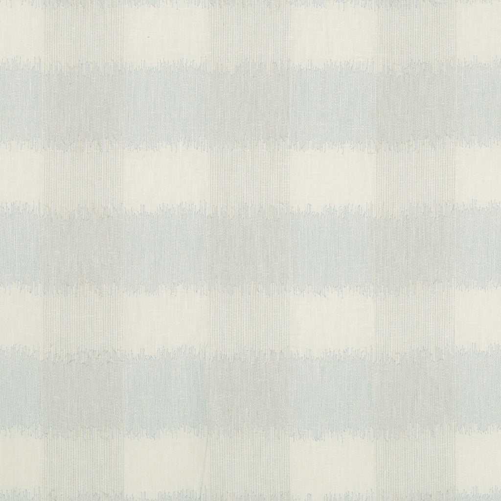Samples and Purchasing available for Troggs Sheer - Blue Light Blue By Lee Jofa | Andover Sheers |Plaid / Check  Drapery Sheer at Designer Wallcoverings and Fabrics