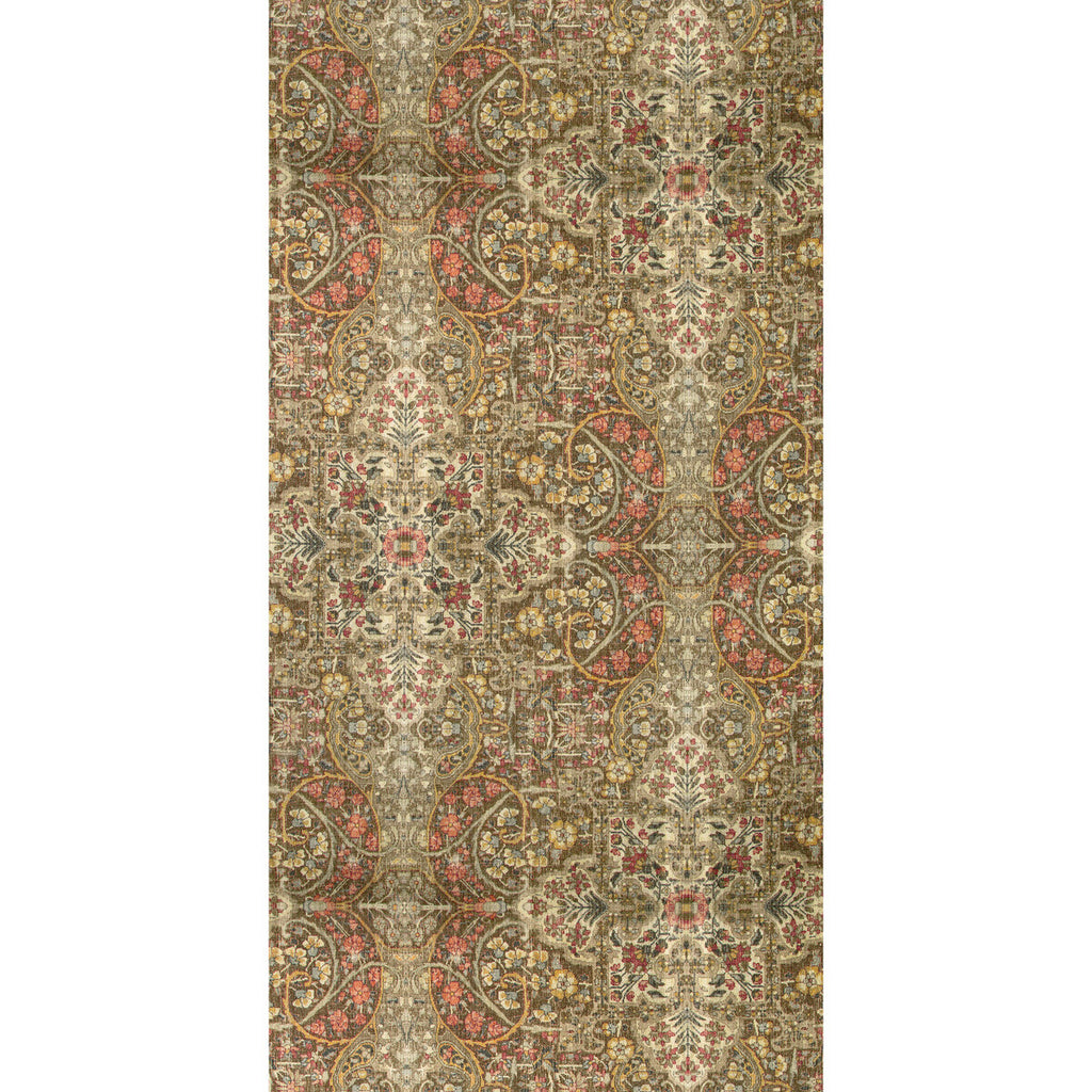Samples and Purchasing available for Bromley Print - Antique Multi By Lee Jofa | Manor House | Medallion / Suzani / Persian Multipurpose Print at Designer Wallcoverings and Fabrics