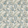 Samples and Purchasing available for Orford Embroidery - Blue/Gold Multi By Lee Jofa | Manor House |Botanical & Floral Jacobeans Multipurpose Embroidery at Designer Wallcoverings and Fabrics