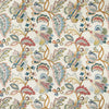 Samples and Purchasing available for Orford Embroidery - Red/Blue Multi By Lee Jofa | Manor House |Botanical & Floral Jacobeans Multipurpose Embroidery at Designer Wallcoverings and Fabrics
