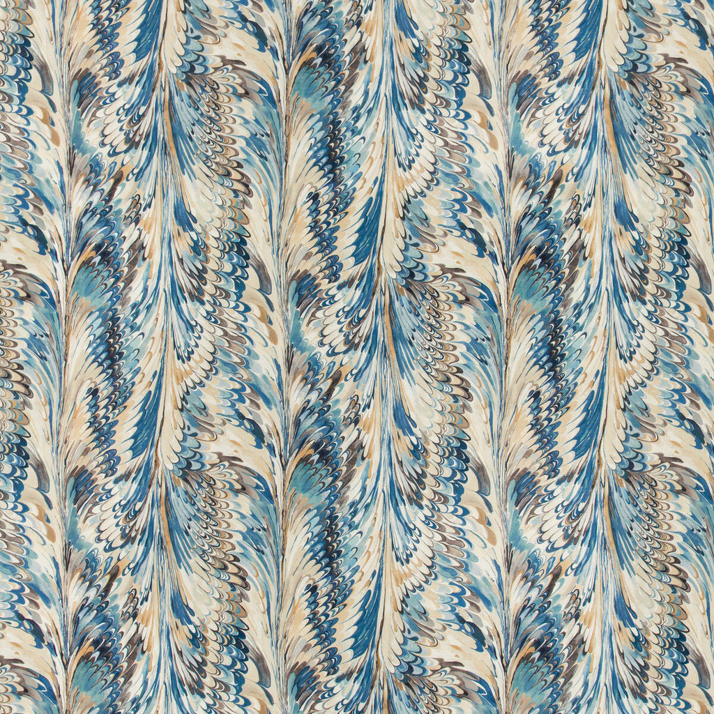 Samples and Purchasing available for Taplow Print - Navy/Slate Multi By Lee Jofa | Manor House | Modern Multipurpose Print at Designer Wallcoverings and Fabrics
